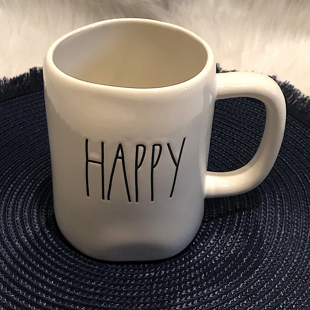 Rae Dunn ‘ Happy ‘ Coffee Mug from Artisan Collection by Magenta